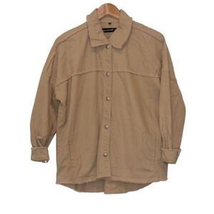 New  BlANK NYC Beige Jackethhh Women Size XS